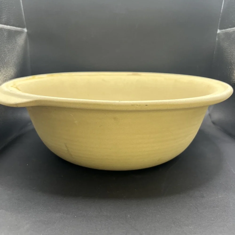 Pampered Chef Family Heritage Stoneware Large Baking Bowl 1450 